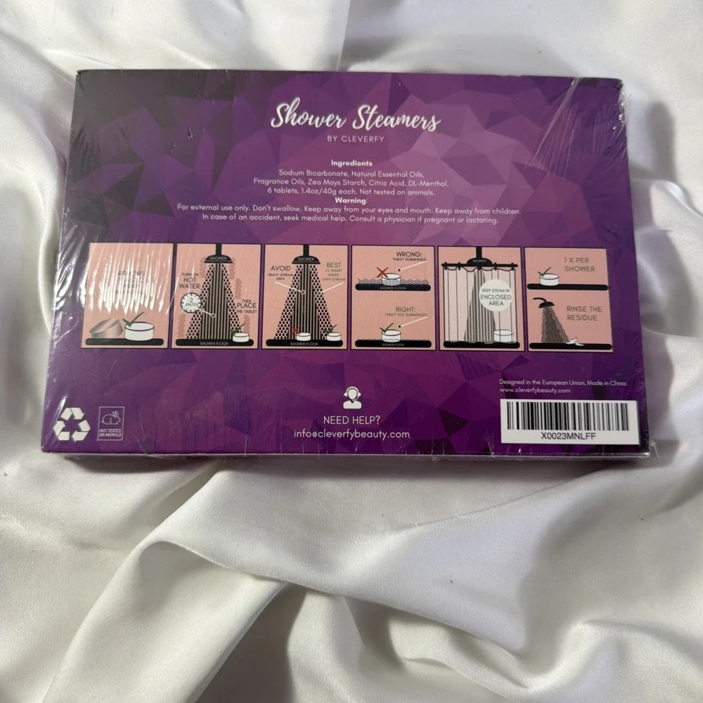 Cleverfy shower steamers